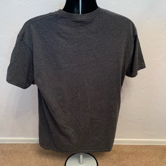 Gray “This Just In You’re An Idiot” T Shirt Large - Picture 3 of 5